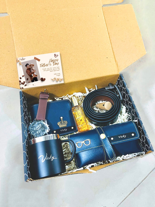 Flamingo Personalized Hamper for Dad
