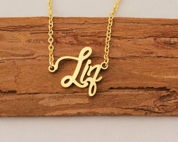 Flamingo Name Pendant – Personalized Jewelry with Your Name