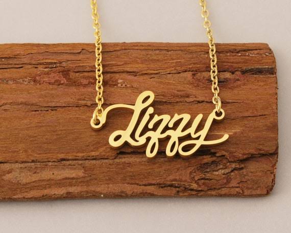 Flamingo Name Pendant – Personalized Jewelry with Your Name