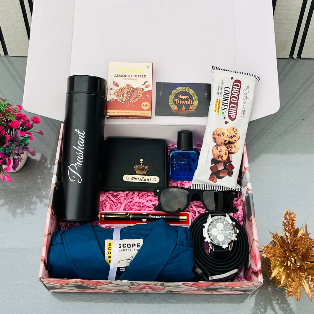 Flamingo Personalized Diwali Gift Box