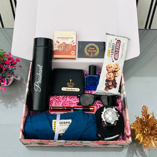 Flamingo Personalized Diwali Gift Box