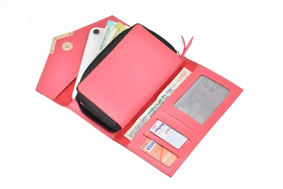 Combo of Personalised Mens Wallet & Customized Purse with Name
