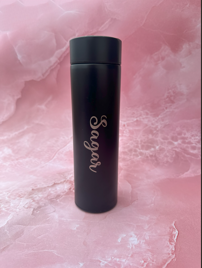 Flamingo Customised Temperature Water Bottle