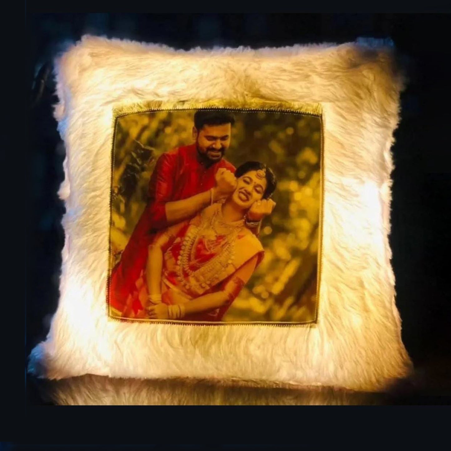 Flamingo Photo Pillow β Custom with Your Photo | Soft & Comfy