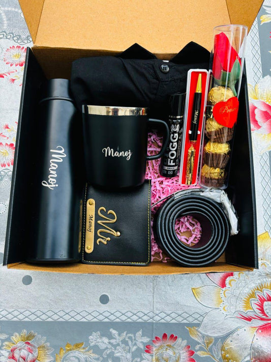 Flamingo Customized Shirt Hamper for Men: The Perfect Gift Collection!