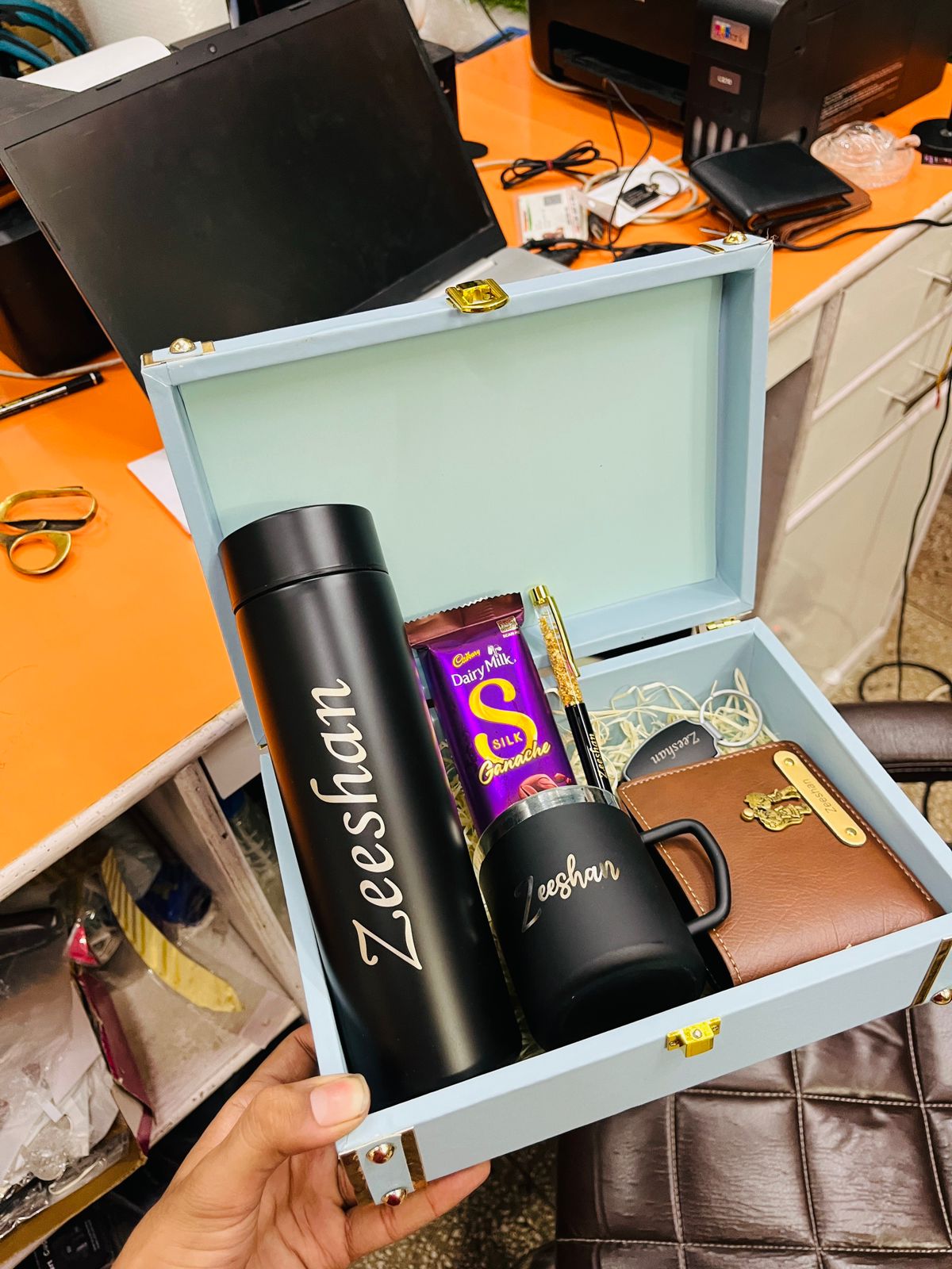 Flamingo Trunk Eid Mubarak Gift Boxes