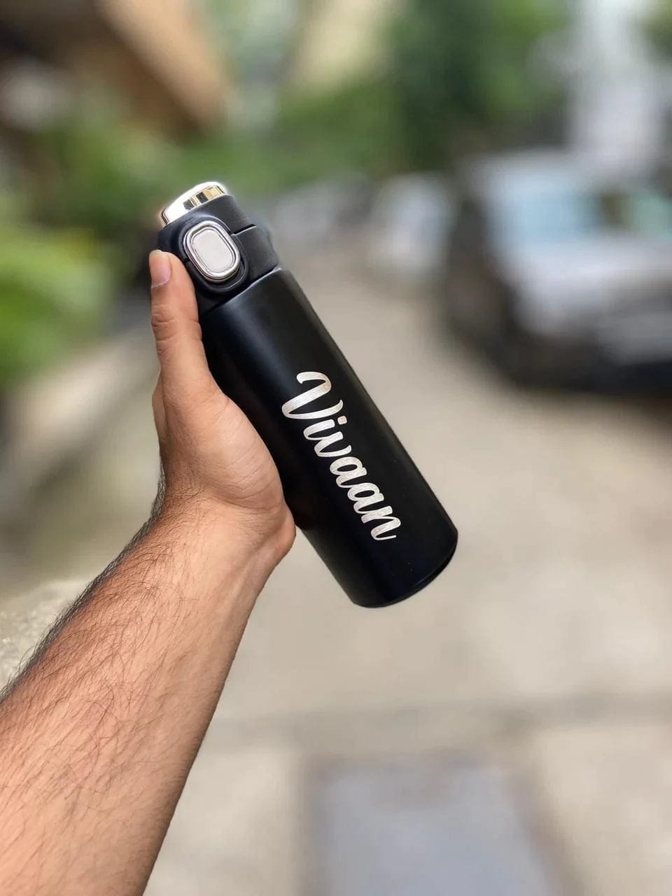 Flamingo Flask With Temperature Display