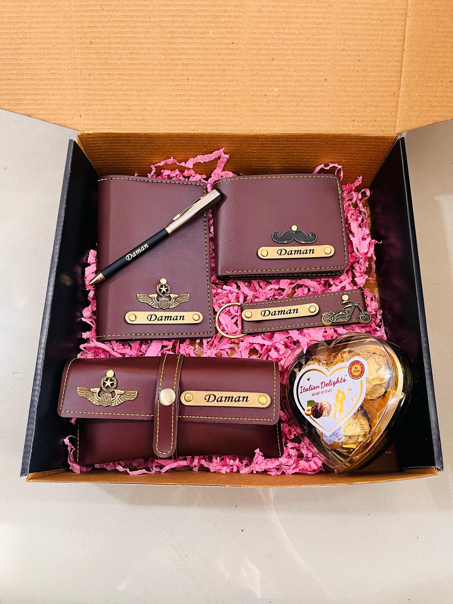 Flamingo Personalized Birthday Gifts for Men | Customized Wallets & More