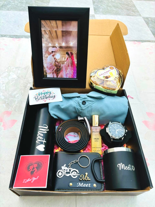 Flamingo Premium Photo Frame Gift Hamper