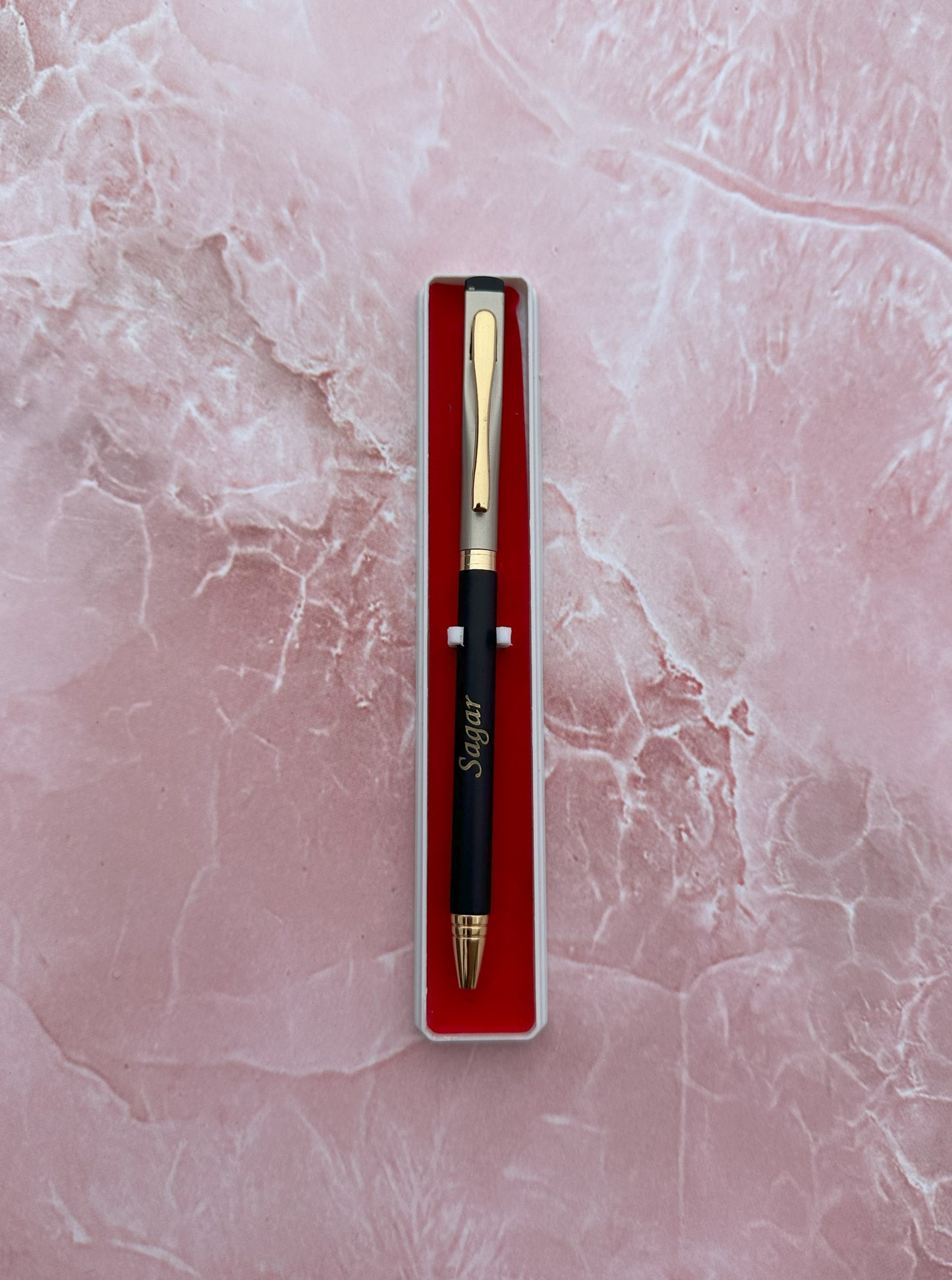 Flamingo Pen (Black diamond)