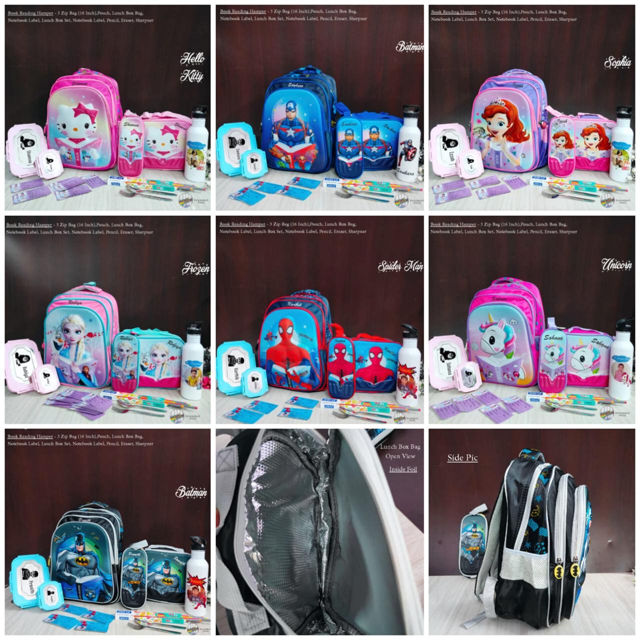 Flamingo Book Reading Hamper for Kids – Back to School Gift Set