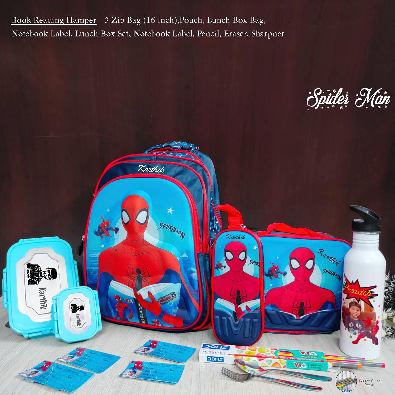 Flamingo Book Reading Hamper for Kids – Back to School Gift Set