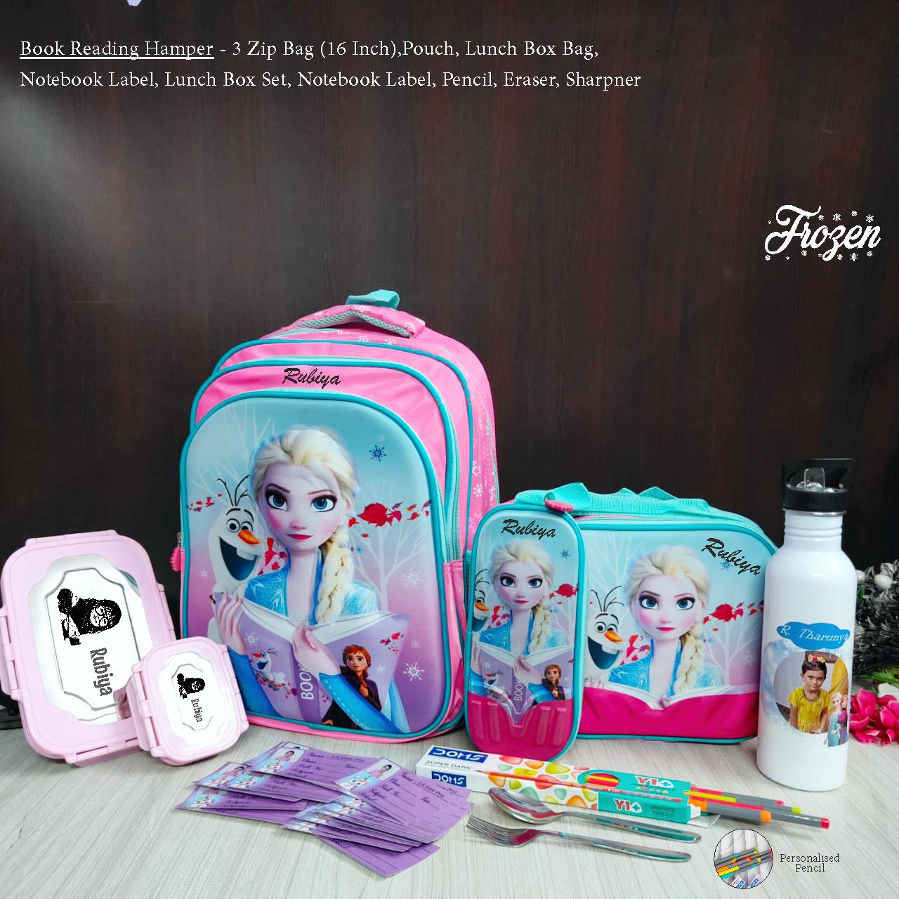 Flamingo Book Reading Hamper for Kids – Back to School Gift Set