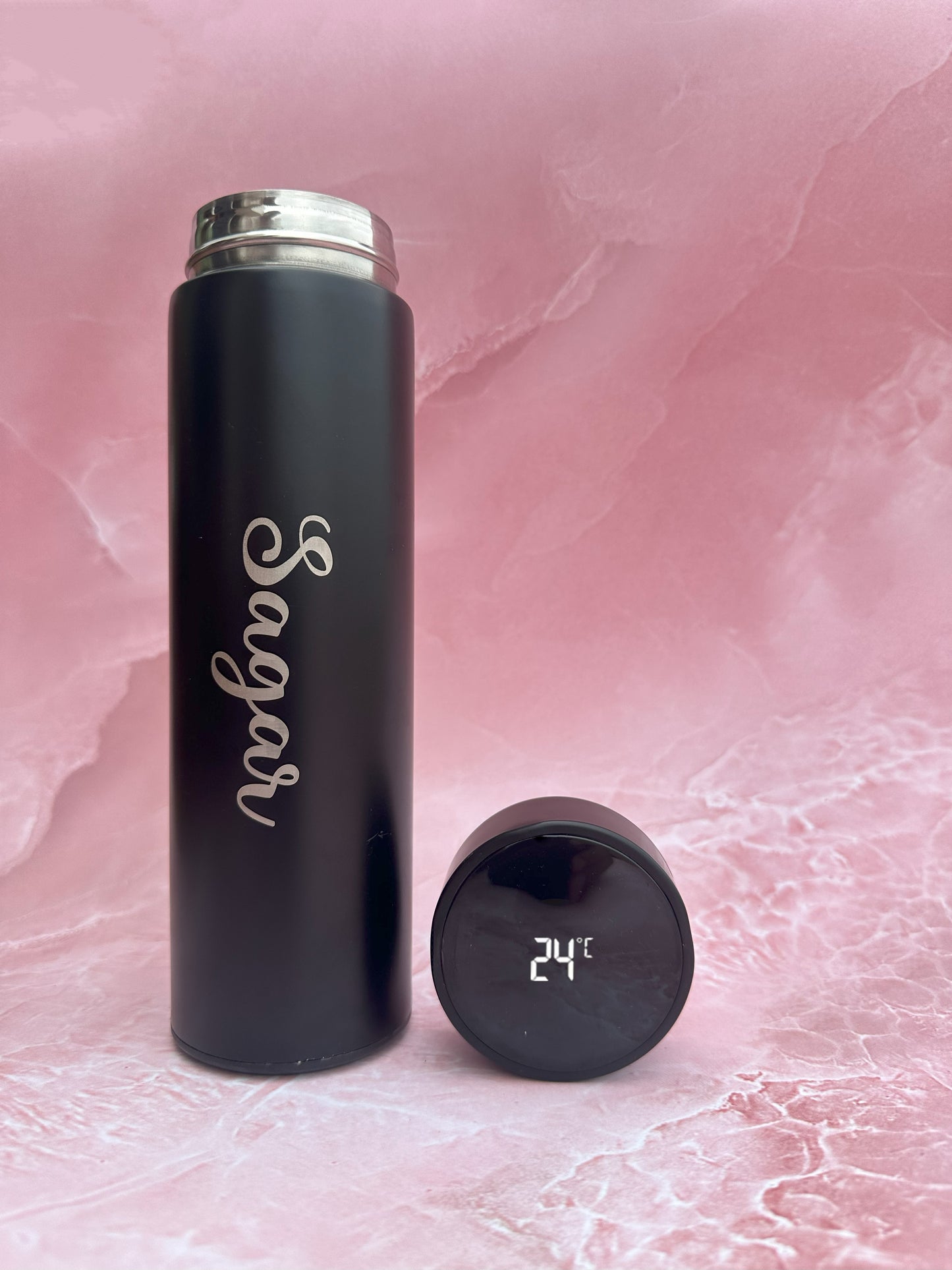 Flamingo Customised Temperature Water Bottle