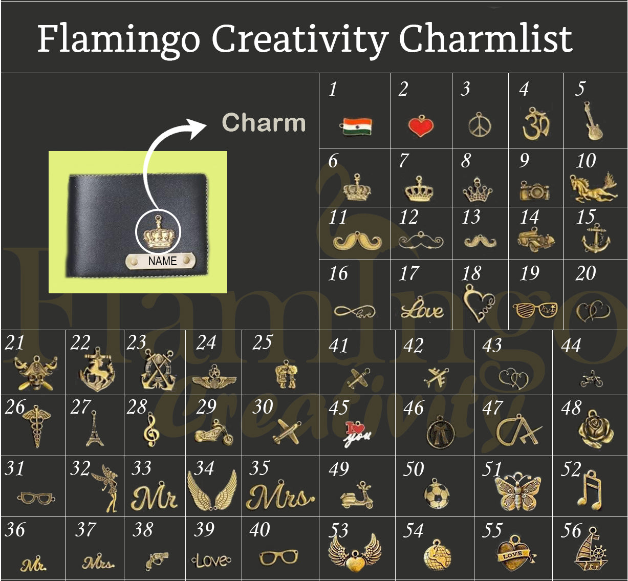 Flamingo Custom Valentine’s Day Gifts for Him – Men's Wallet, Golden Rose & More