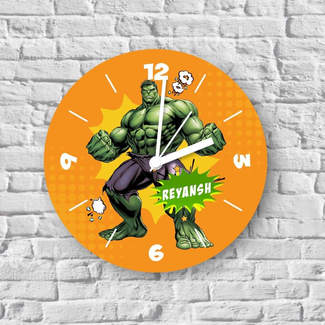 Brighten Your Child’s Room with a Fun & Customised Kids Clock