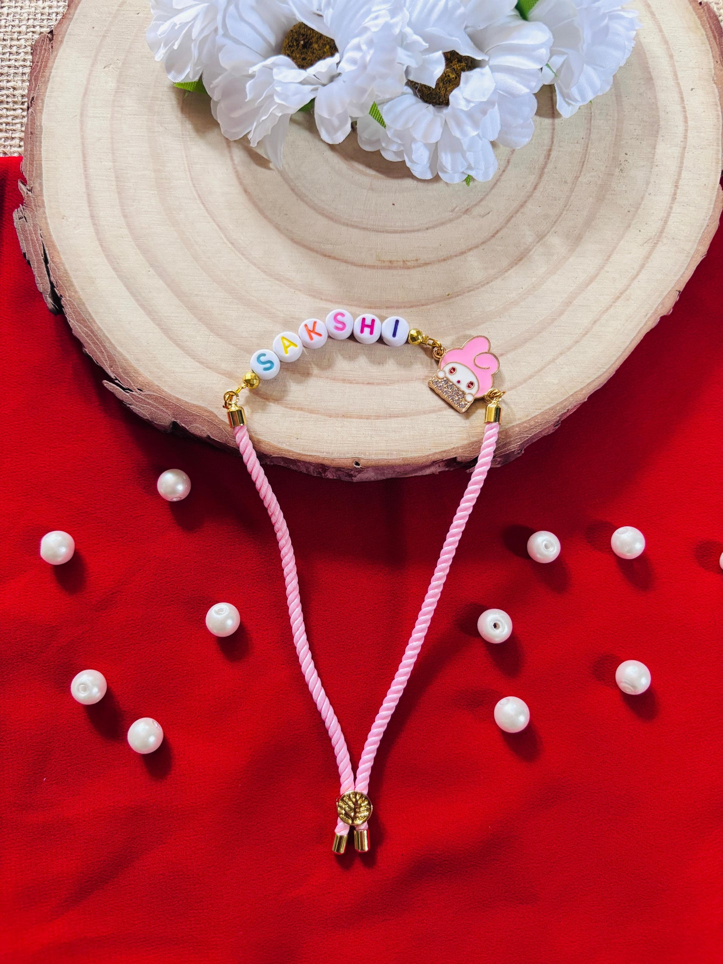 Flamingo Kids Rakhi Bracelet