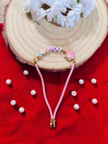 Flamingo Kids Rakhi Bracelet