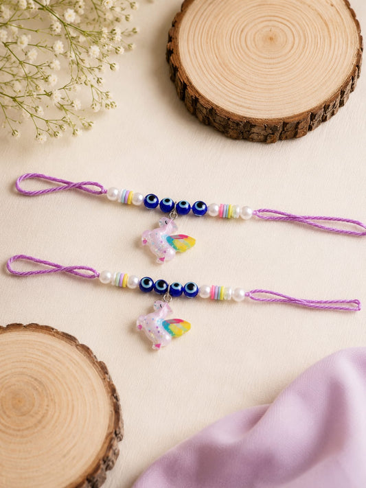 Flamingo Stylish Unicorn Rakhi for Kids