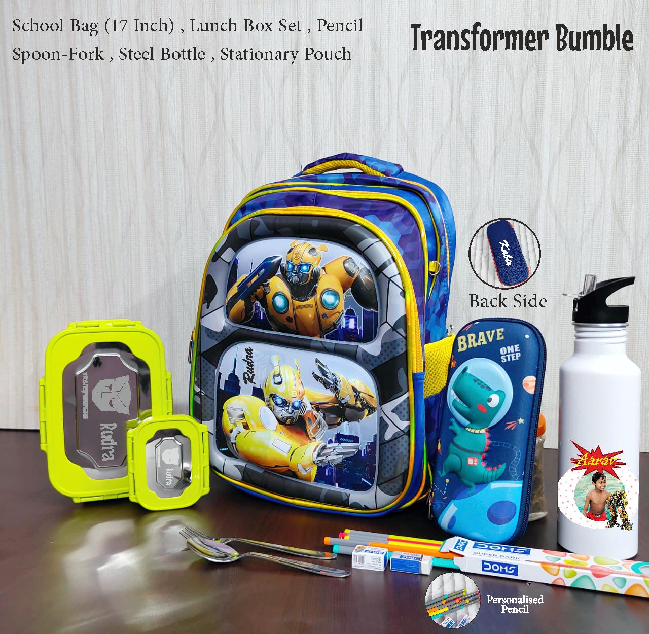 Flamingo 6 in 1 School Bag Hamper – Customised Back to School Combo