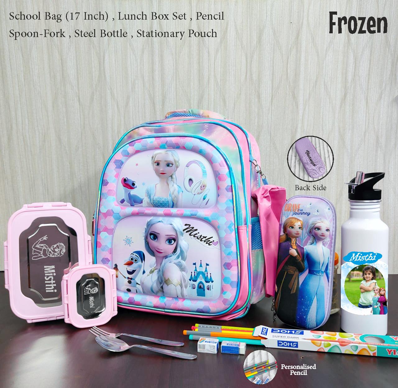 Flamingo 6 in 1 School Bag Hamper – Customised Back to School Combo