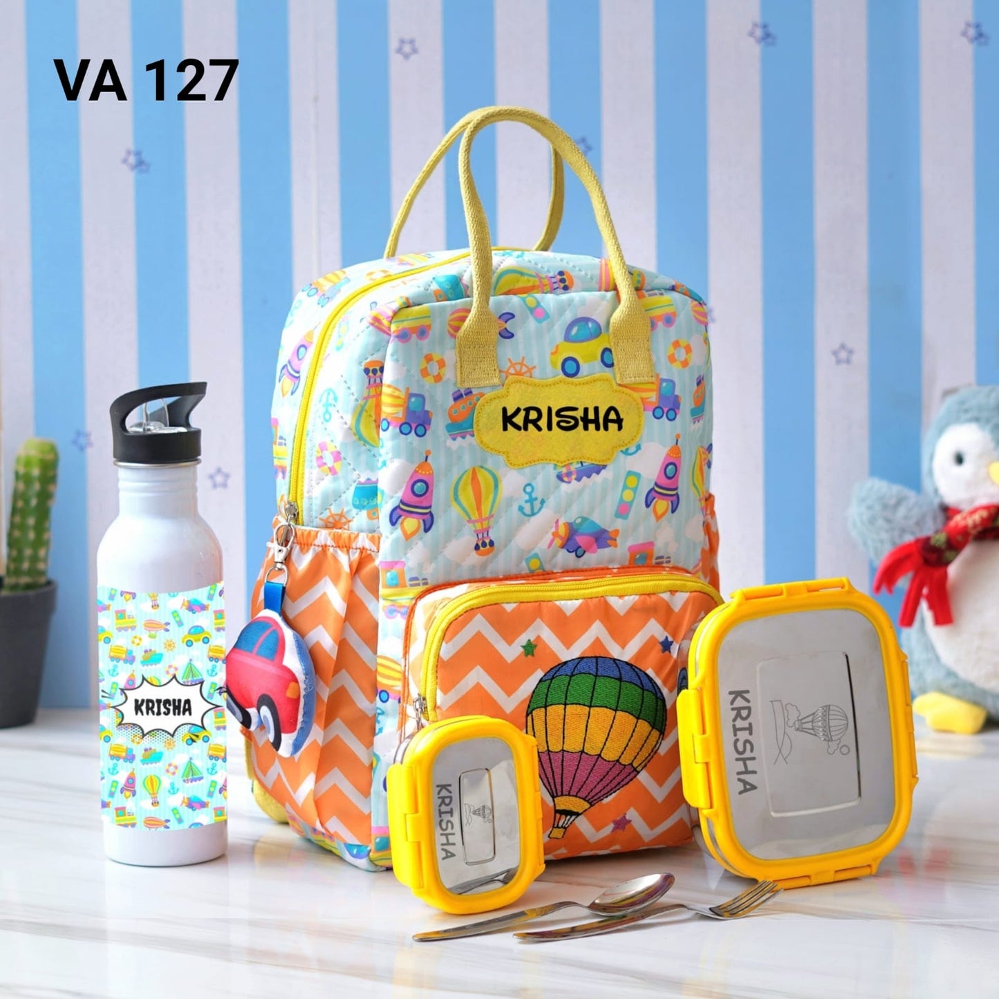 Reversible School Bag Whole Set