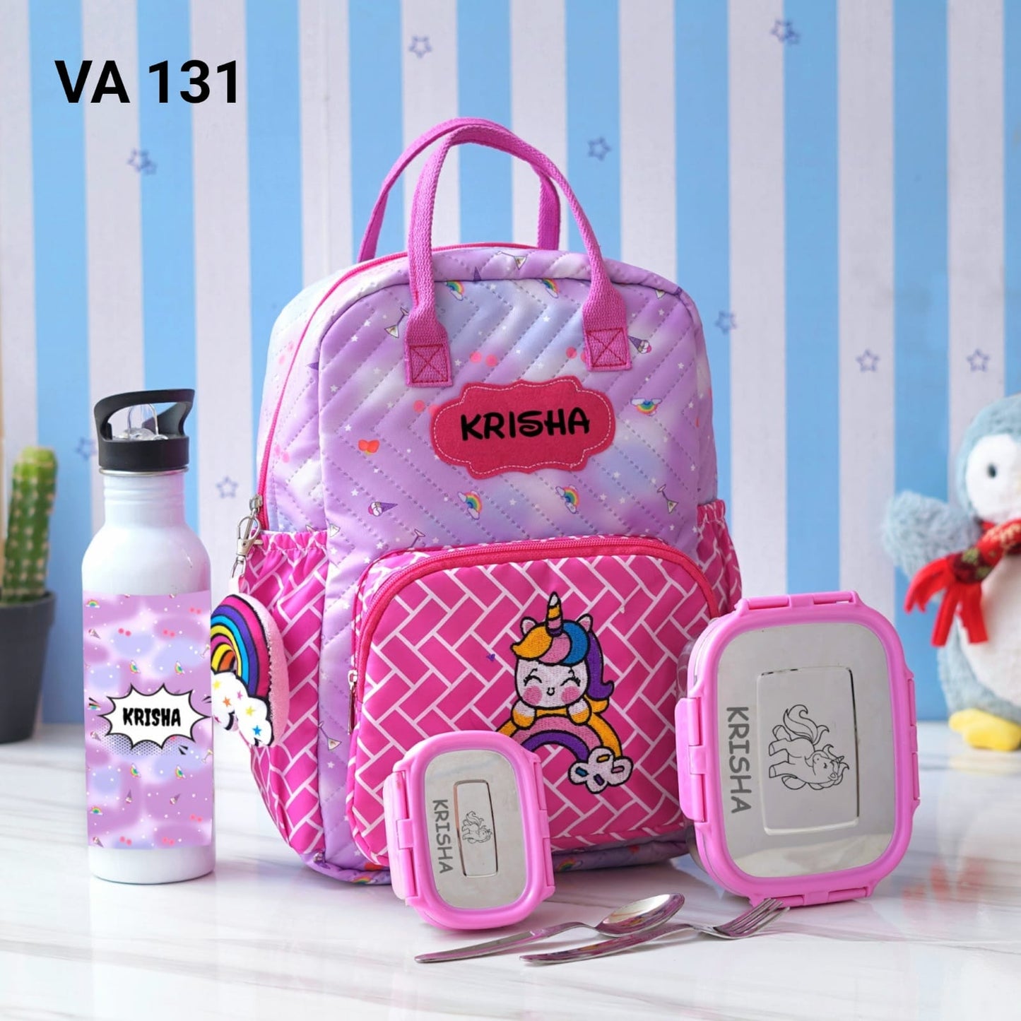 Reversible School Bag Whole Set