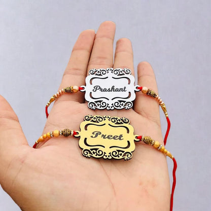 Flamingo Personalised Rakhi for Brother
