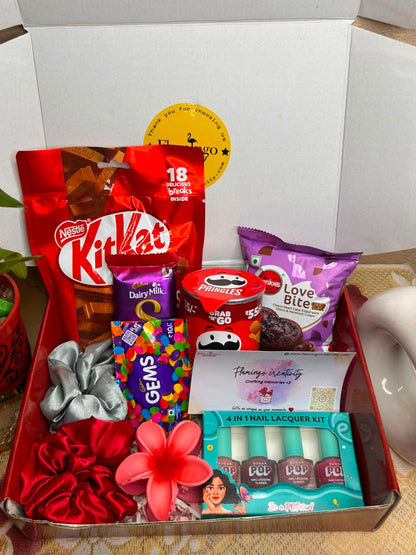 Flamingo Rakhi Hamper for Sister | Raksha Bandhan Gift for Sister