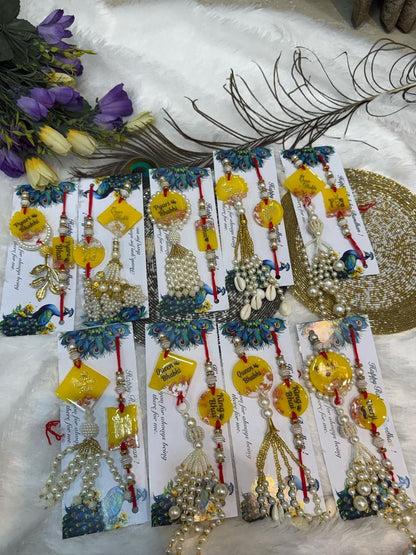 Flamingo Bhaiya Bhabhi Rakhi Set