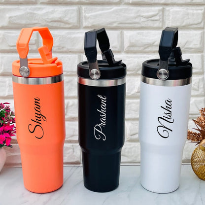 Flamingo Customize Handy Tumbler | Vacuum Insulated 890ML Bottle
