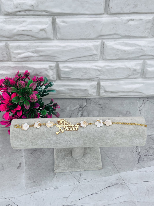 Flamingo Personalised Rakhi Bracelet