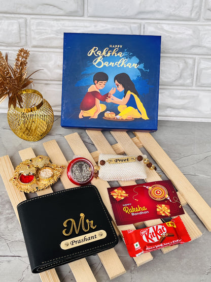 Flamingo Rakhi Gift Box