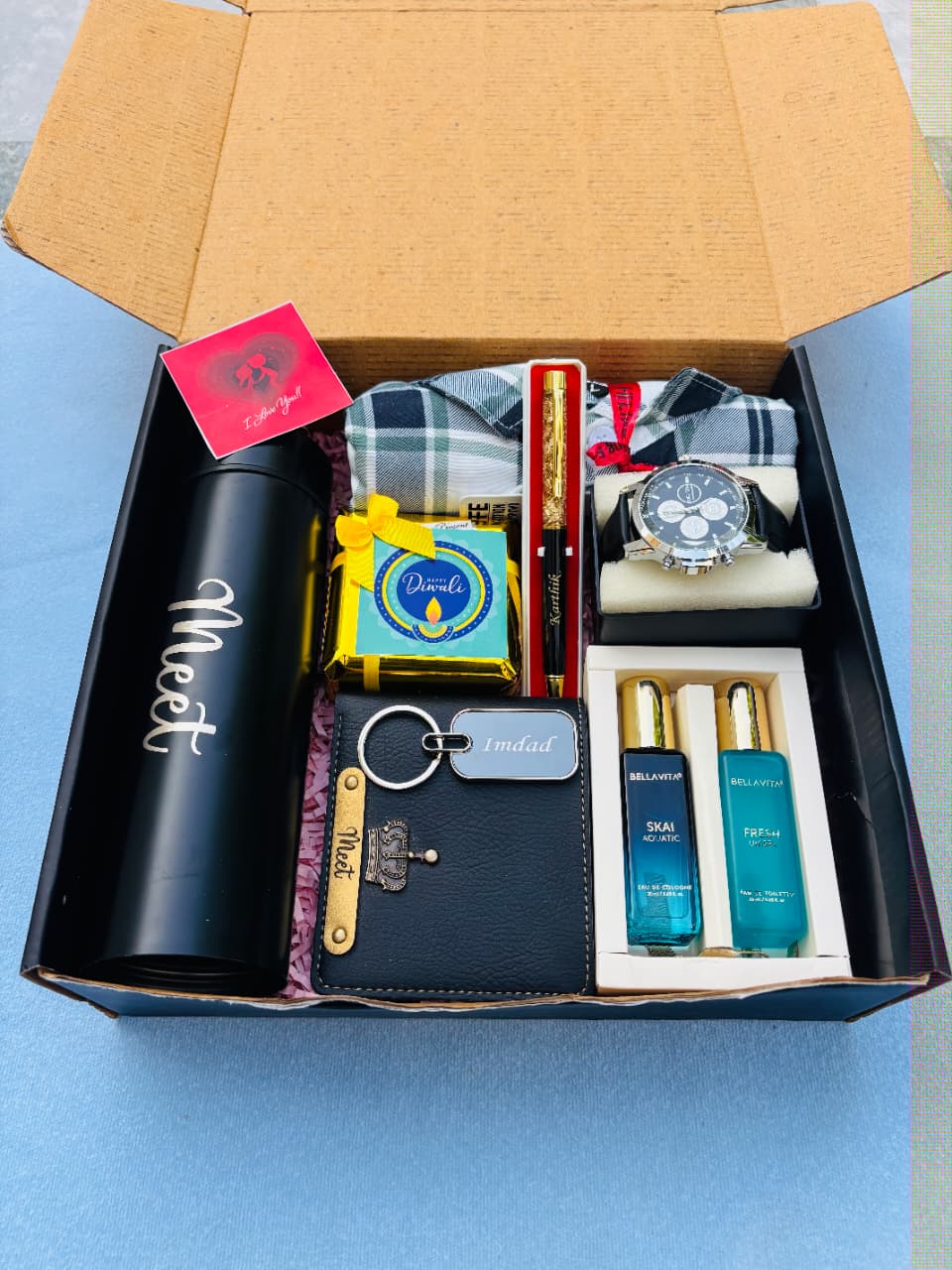 Flamingo Customized Premium Diwali Hamper | Luxury Gift Box for Her