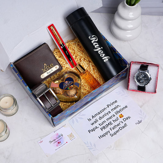 Flamingo The Premium Dad Father's Day Gift Hampers Online | Personalized Gifts for Luxury Father's Day Hamper