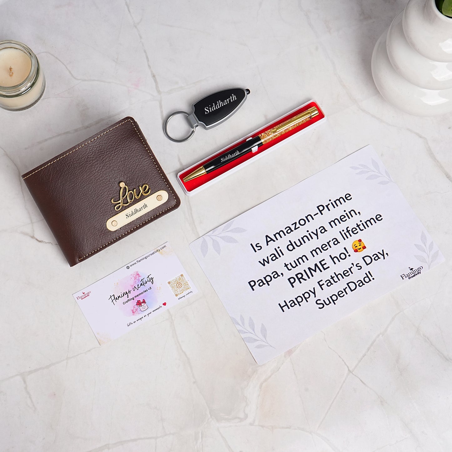 Flamingo No-Fuss Premium Father's Day Gifts | Luxury Gift Hampers for The Minimalist Dad