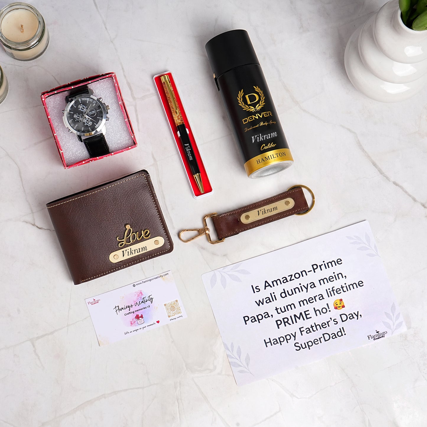 Flamingo Formal & Elegant Father's Day Gift Hamper | Premium Gifts for The Sophisticated Dad