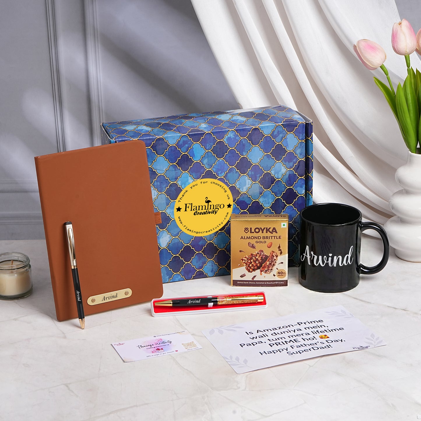 Flamingo Memorable Gifts for The Wise Dad | Father's Day Gift Hampers For Teacher / Mentor Father