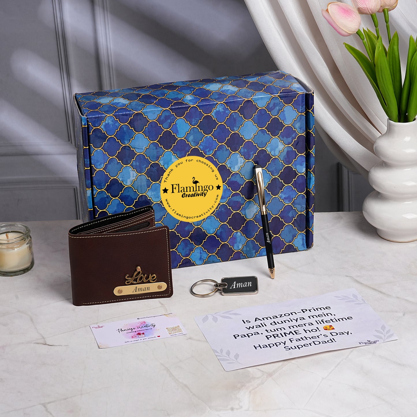 Flamingo Luxury Father's Day Gift Boxes Online | Premium Gifts for Dad