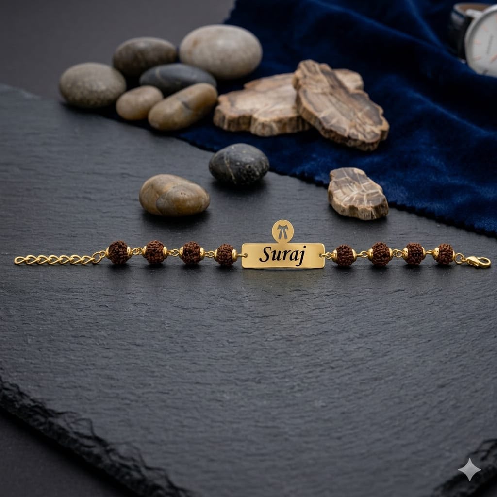 Flamingo Personalized Professional Name Rakhi