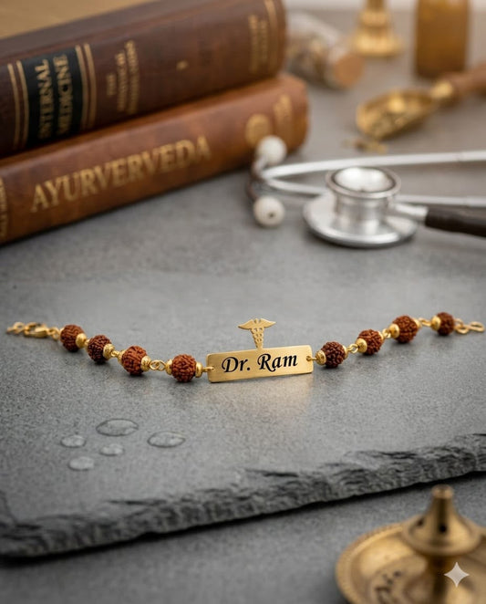 Flamingo Personalized Professional Name Rakhi