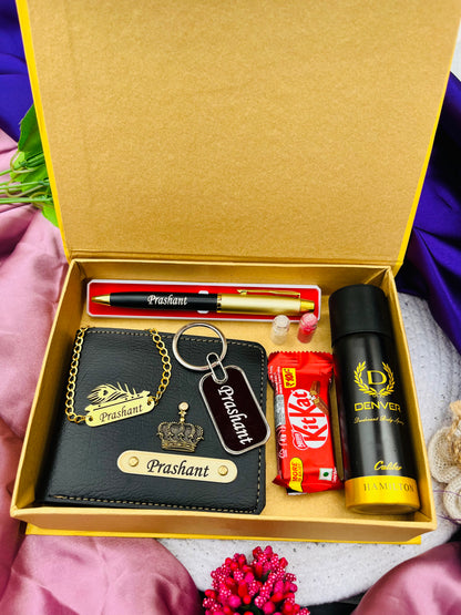 Flamingo Personalized Raksha Bandhan Gift Hamper | Premium Brother Gift Hamper