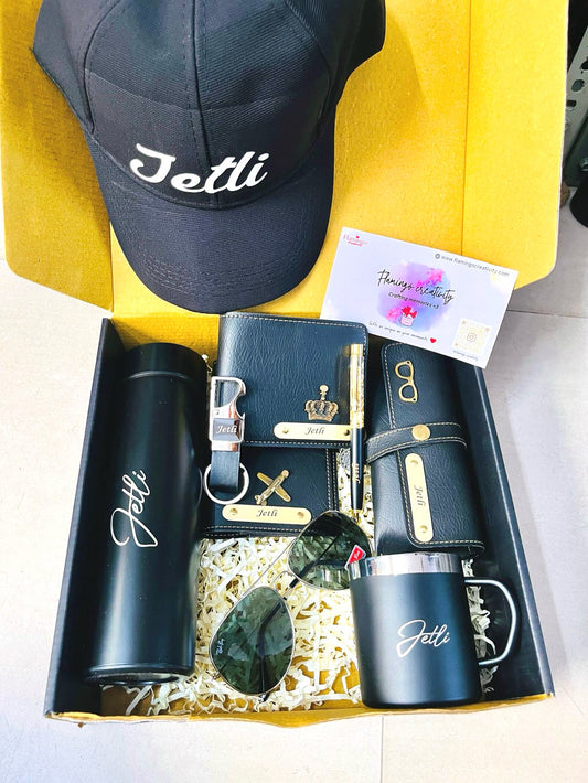 Flamingo Personalised Gift Hamper for Him | Premium Gift Set