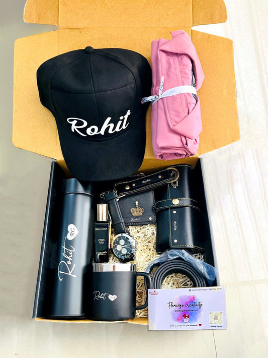 Flamingo Shirt Men’s Gift Set