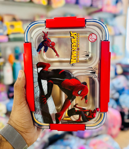 Flamingo Insulated Steel Lunch Box – 710ml (3 Grid)
