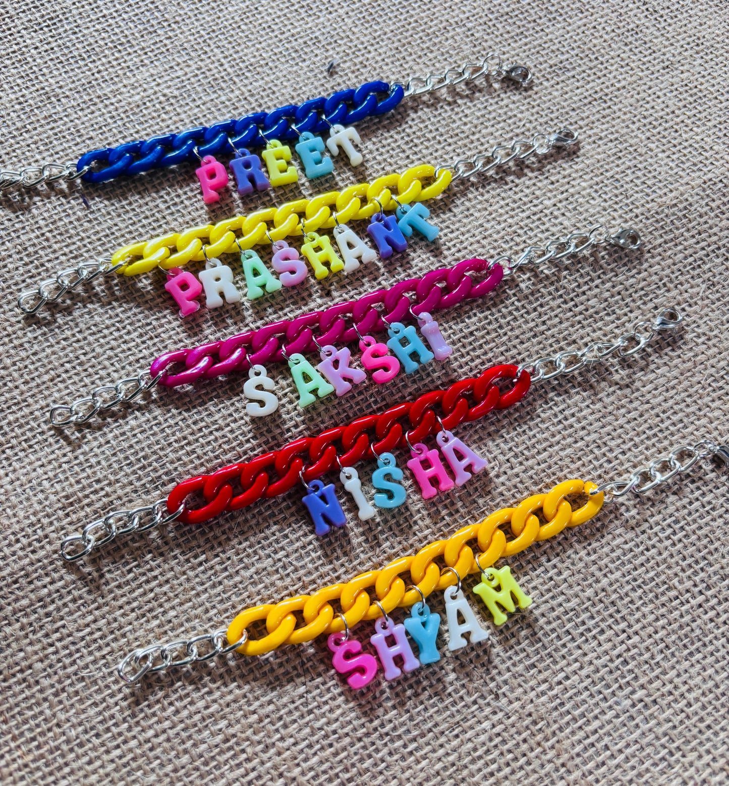 Flamingo Custom Name Kids Rakhi