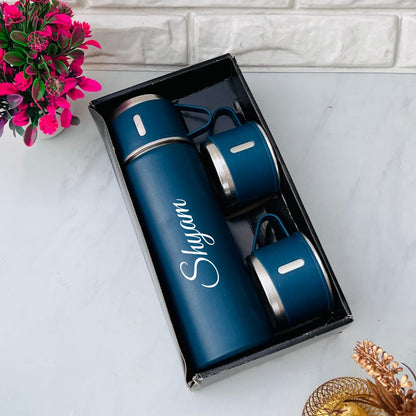 Flamingo Personalized Vacuum Flask Set