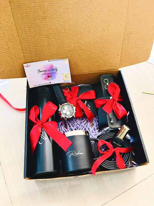 Flamingo Premium Personalized Gift Hampers for Men