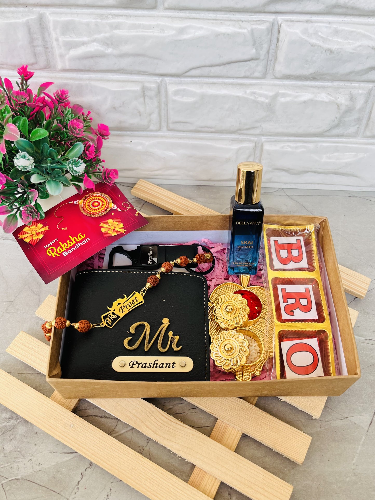 Flamingo Premium Rakhi Hamper