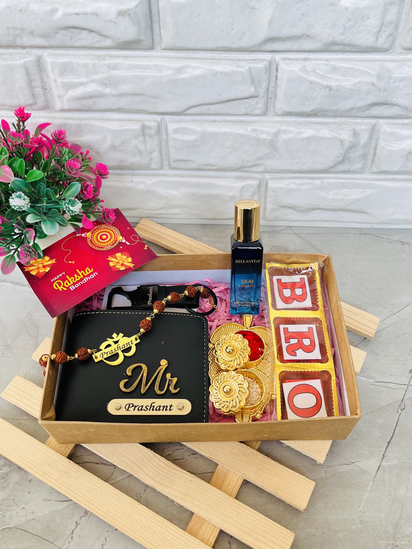 Flamingo Premium Rakhi Hamper